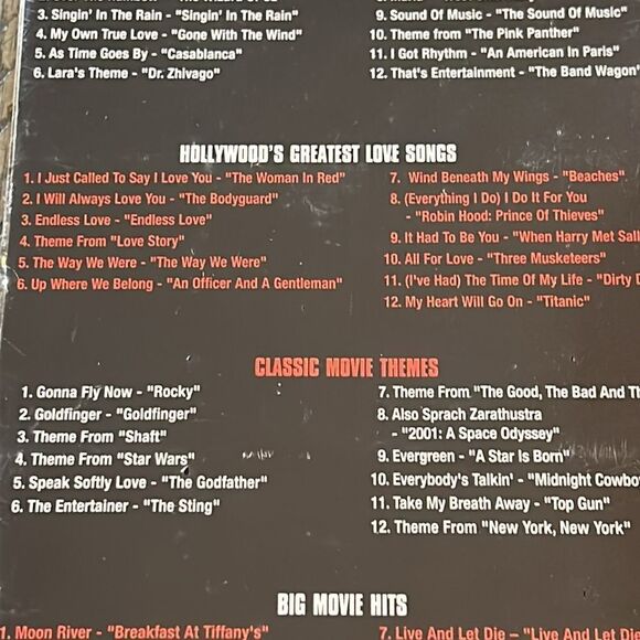The Greatest Movie π¦ π₯ πΏ Soundtracks π΅ πΆ 4 CD Disc Setβπ in box π¦ sealed - Picture 8 of 17